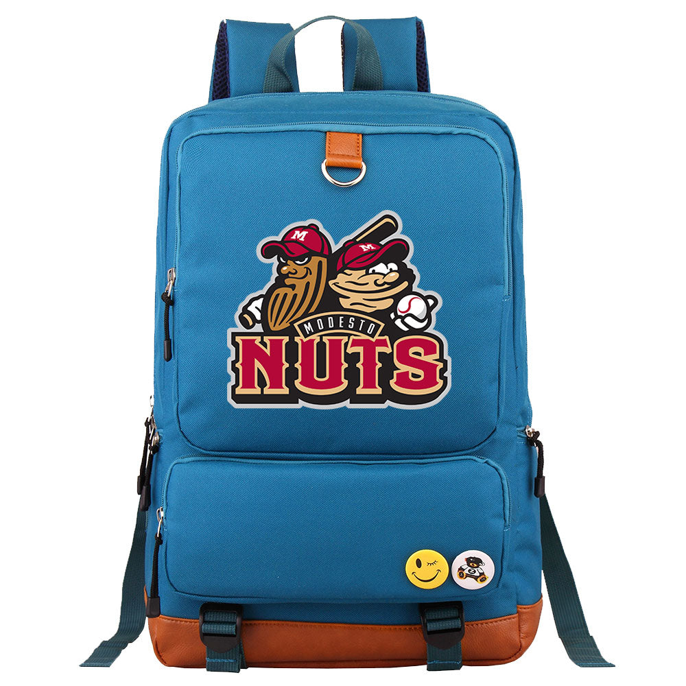 Modesto Nuts Water Proof Backpack NoteBook Laptop School Bag