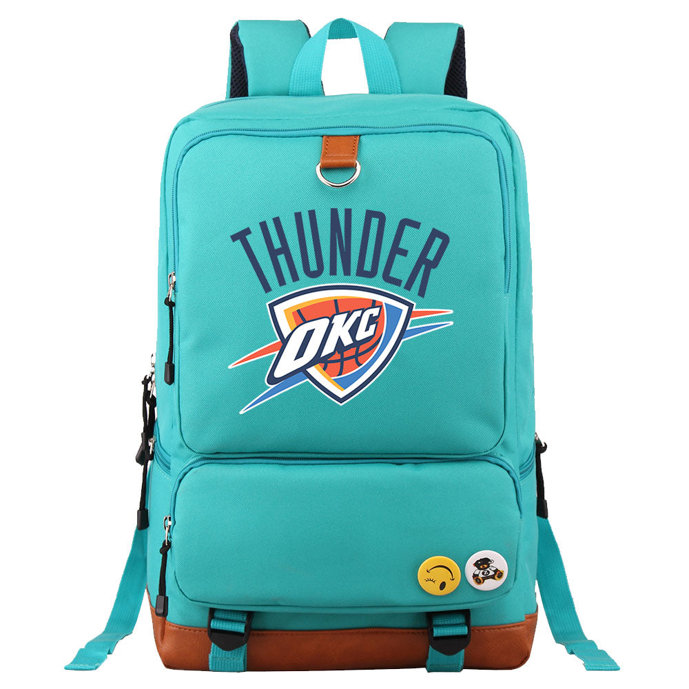 Oklahoma City Thunder Water Proof Backpack NoteBook Laptop School Bag