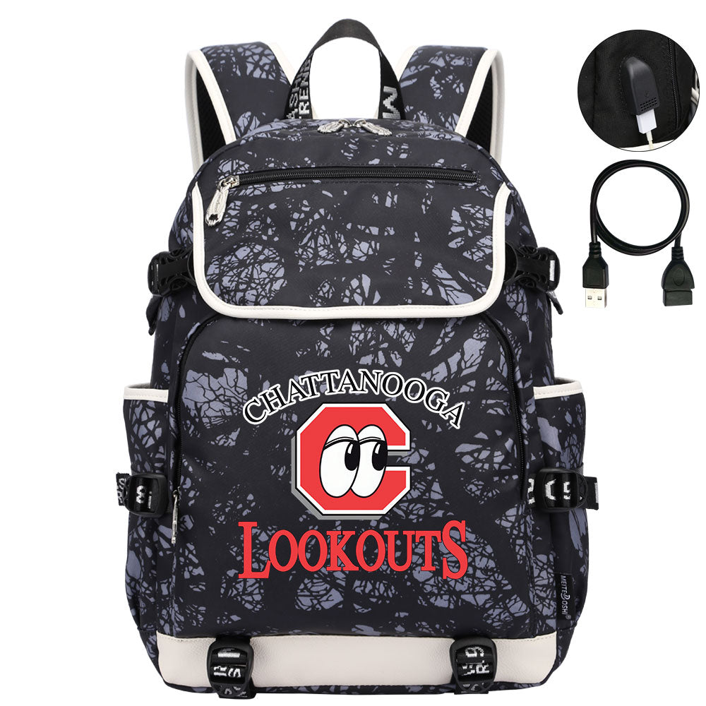 Chattanooga Lookouts Backpack School Notebook Travel Bags