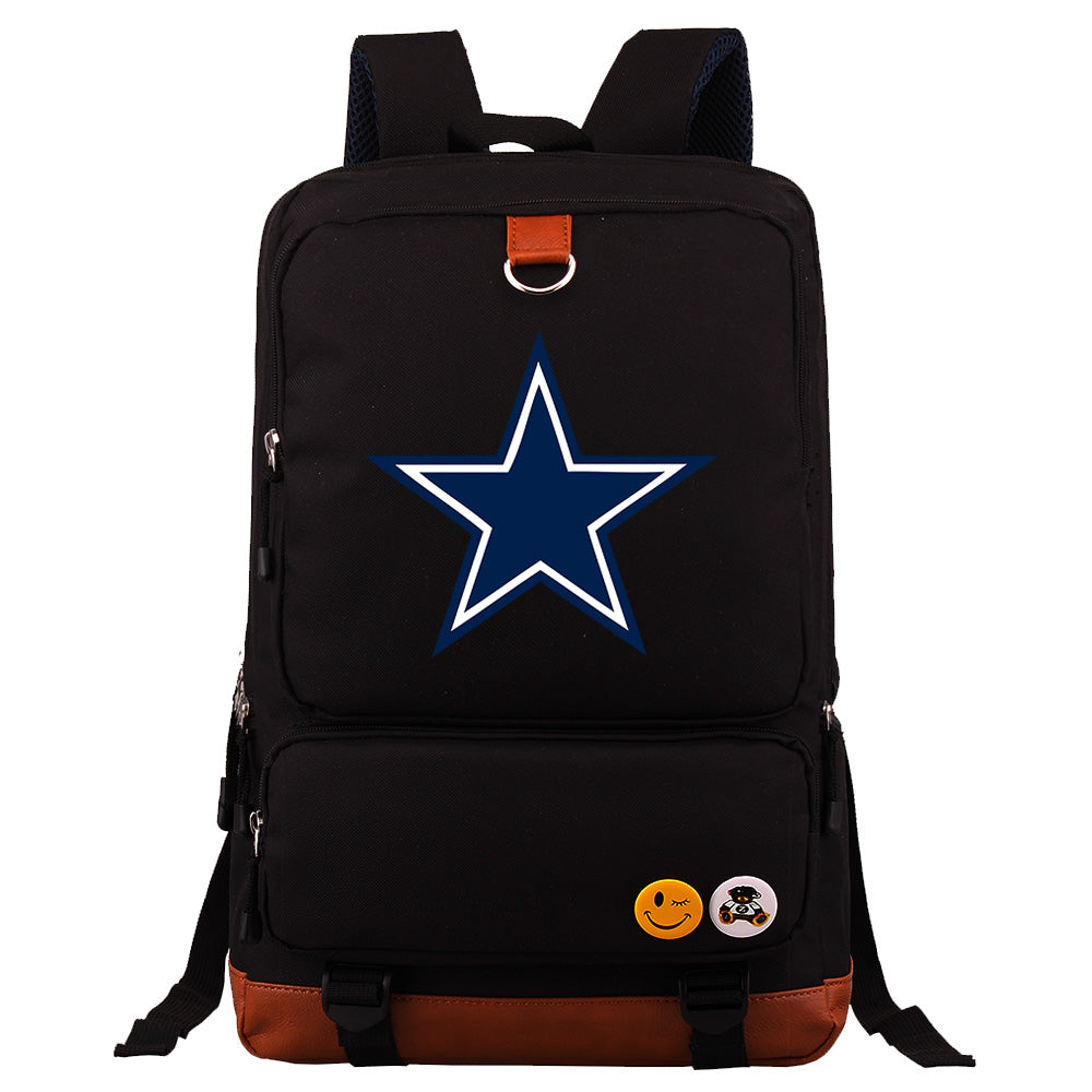 Dallas Cowboys Football Team Rugby Proof Backpack NoteBook Laptop School Bag