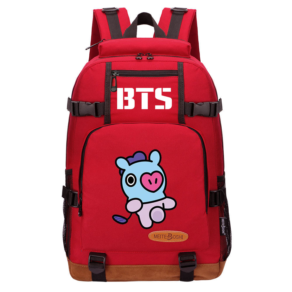 Kpop BTS  Mang J hope Waterproof Backpack School Notebook Travel Bag