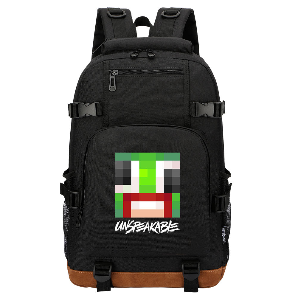 Game Unspeakable Frog Waterproof Backpack School Notebook Travel Bag