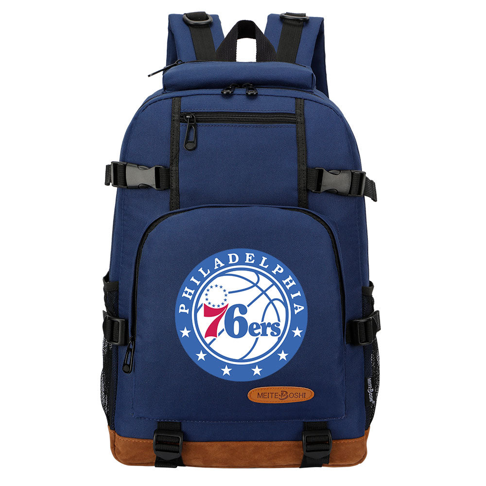 Philadelphia 76ers Waterproof Backpack School Notebook Travel Bag