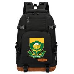 South Africa National Football Team Waterproof Backpack School Notebook Travel Bag