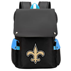 New Orleans Saints Football Team Rugby Laptop Backpack Oxford School Bag