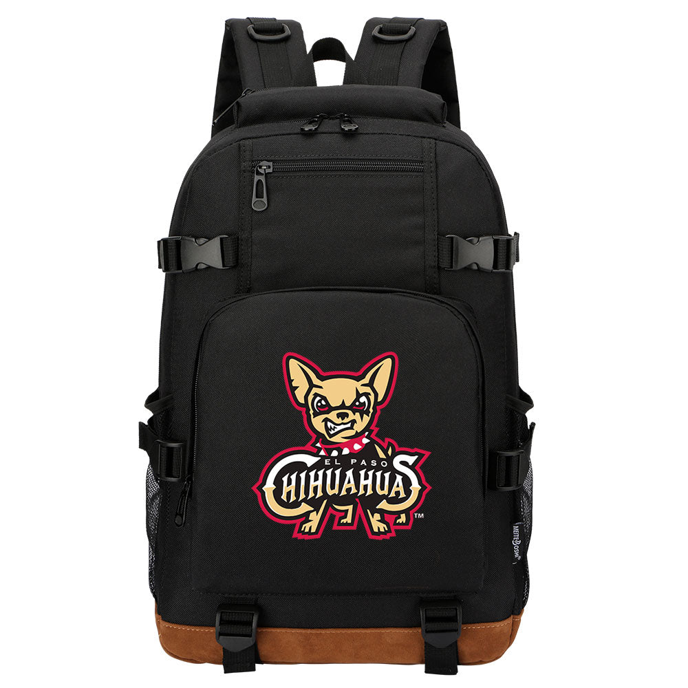 El Paso Chihuahuas Waterproof Backpack School Notebook Travel Bag
