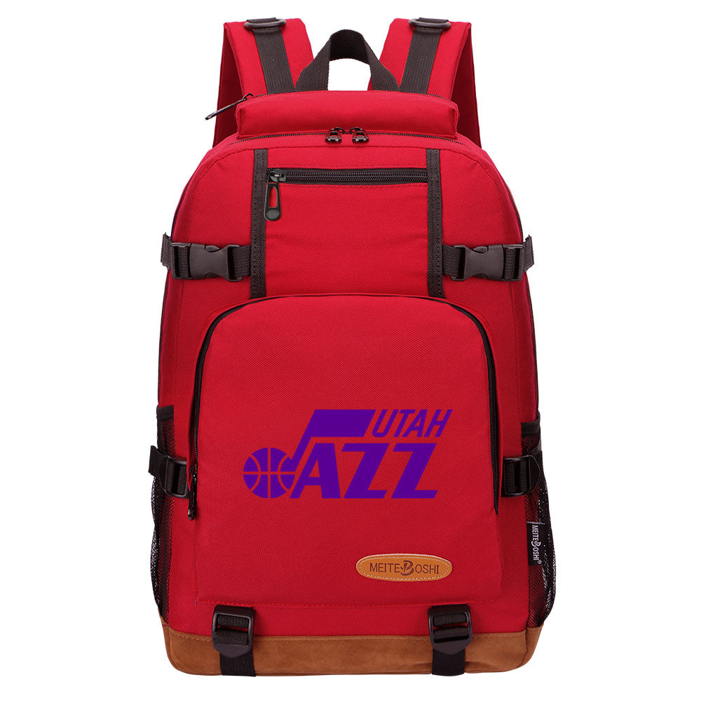 Utah Jazz Waterproof Backpack School Notebook Travel Bag