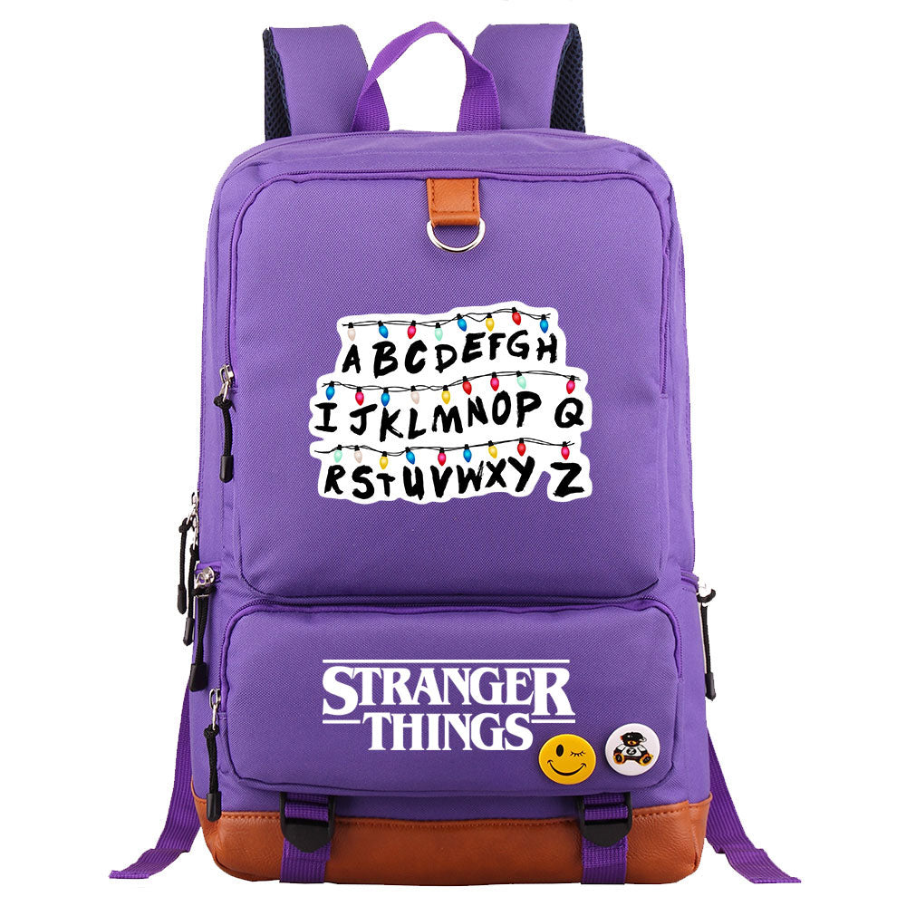 Strangers Things Proof Backpack NoteBook Laptop School Bag