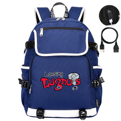 Lansing Lugnuts Backpack School Notebook Travel Bags