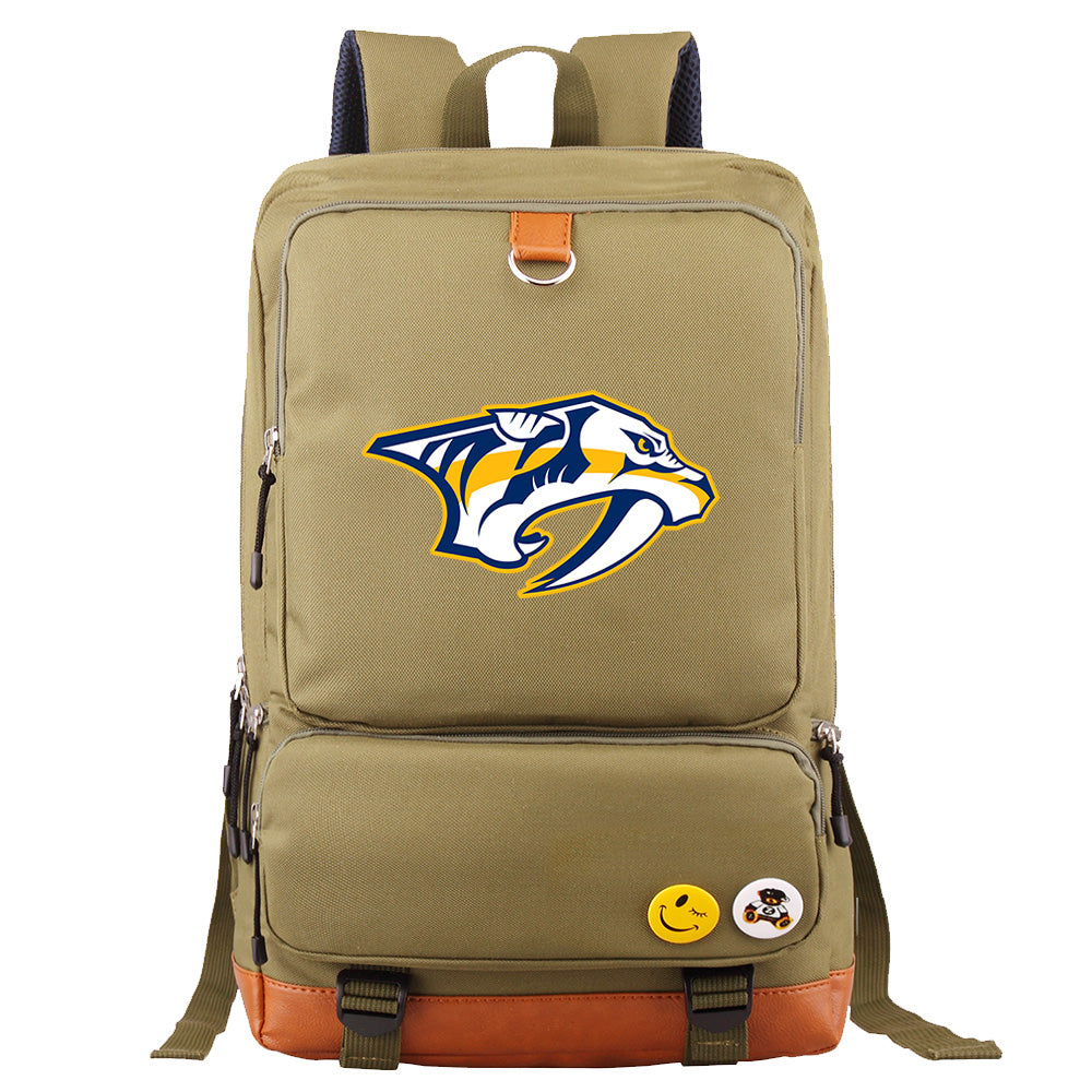 Nashville Predators Hockey Team Proof Backpack NoteBook Laptop School Bag
