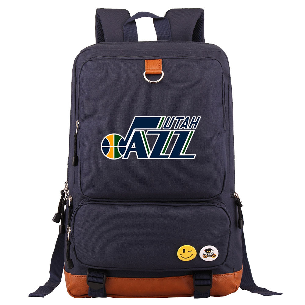 Utah Jazz Water Proof Backpack NoteBook Laptop School Bag