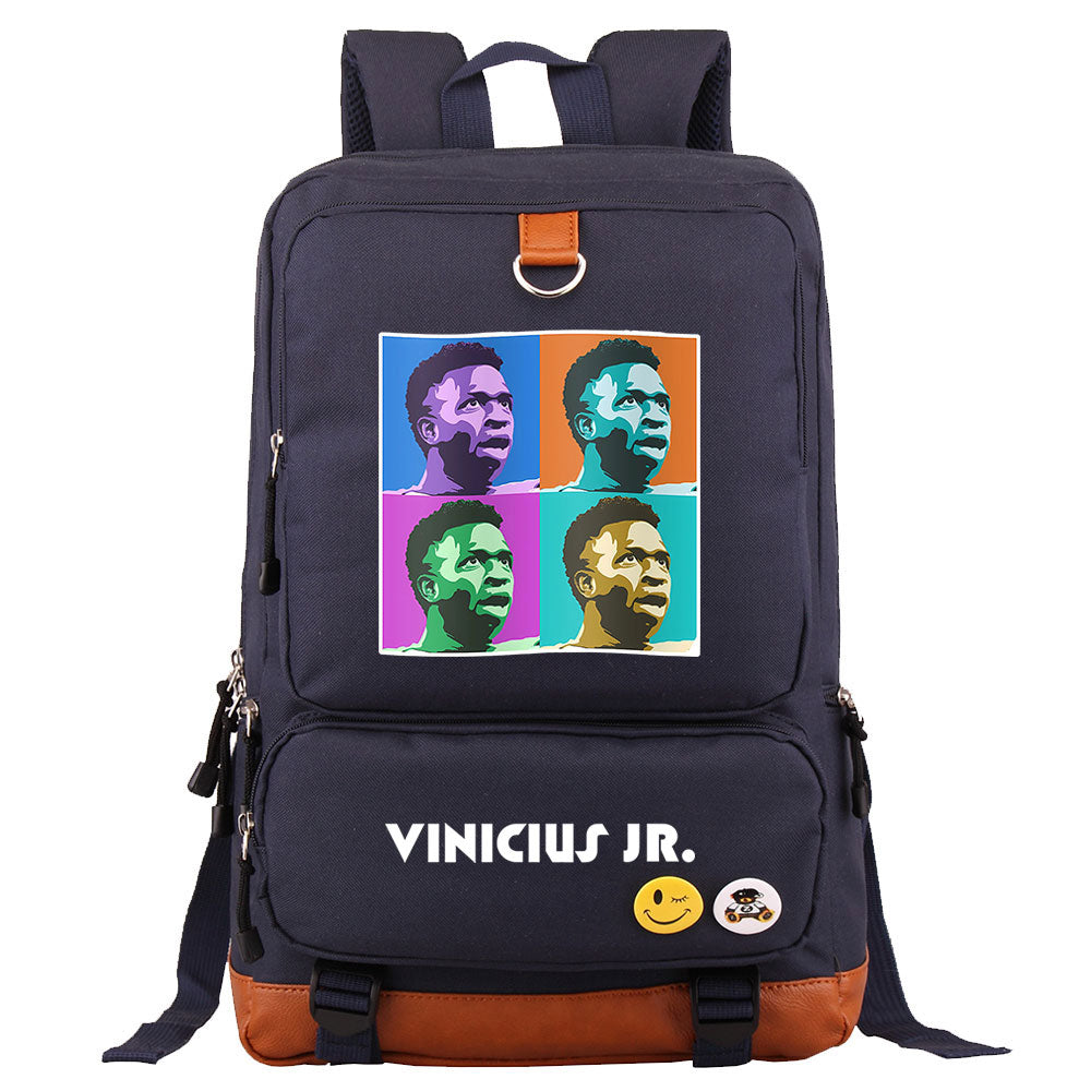 Vinicius Junior FC Proof Backpack NoteBook Laptop School Bag