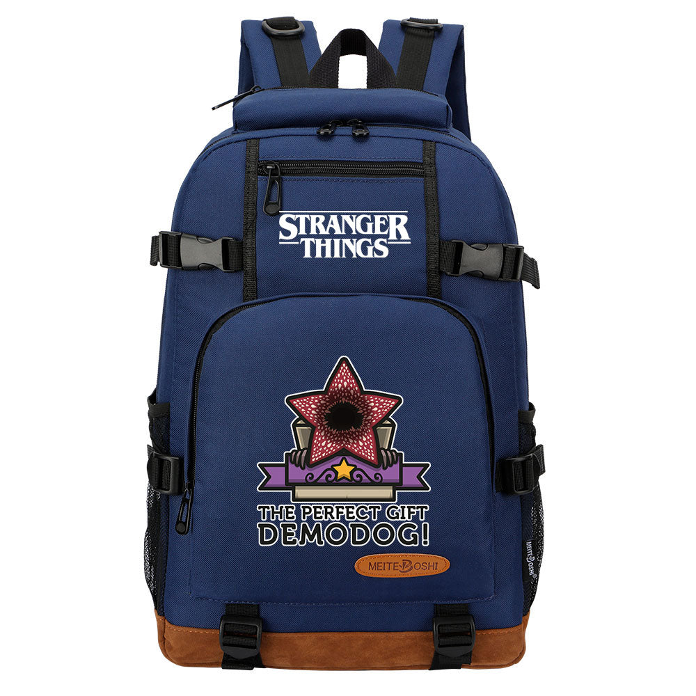 Strangers Things The Demogorgon Waterproof Backpack School Notebook Travel Bag