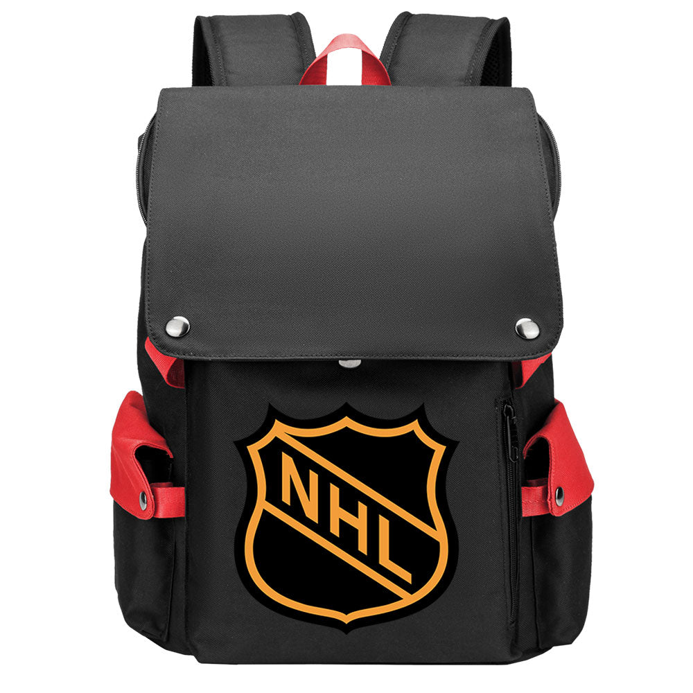 Hockey Team Laptop Backpack Oxford School Bag