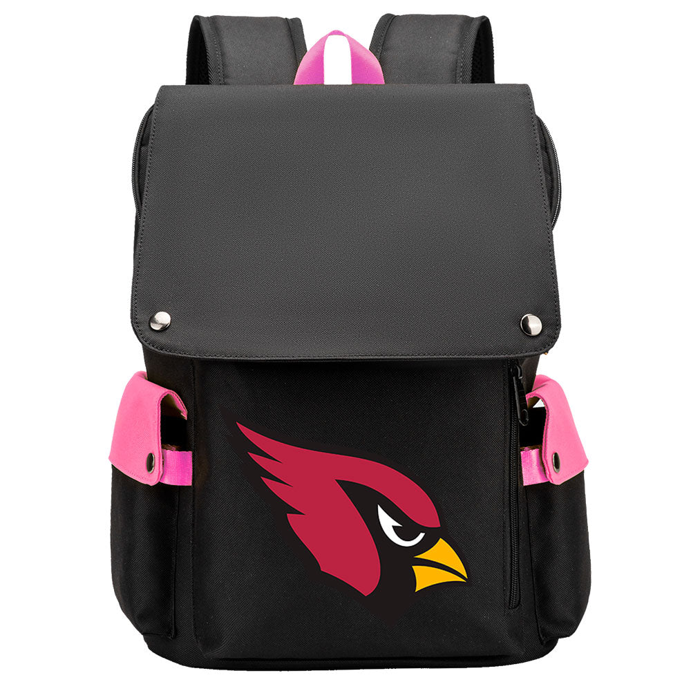 Arizona Cardinals Football Team Rugby Laptop Backpack Oxford School Bag