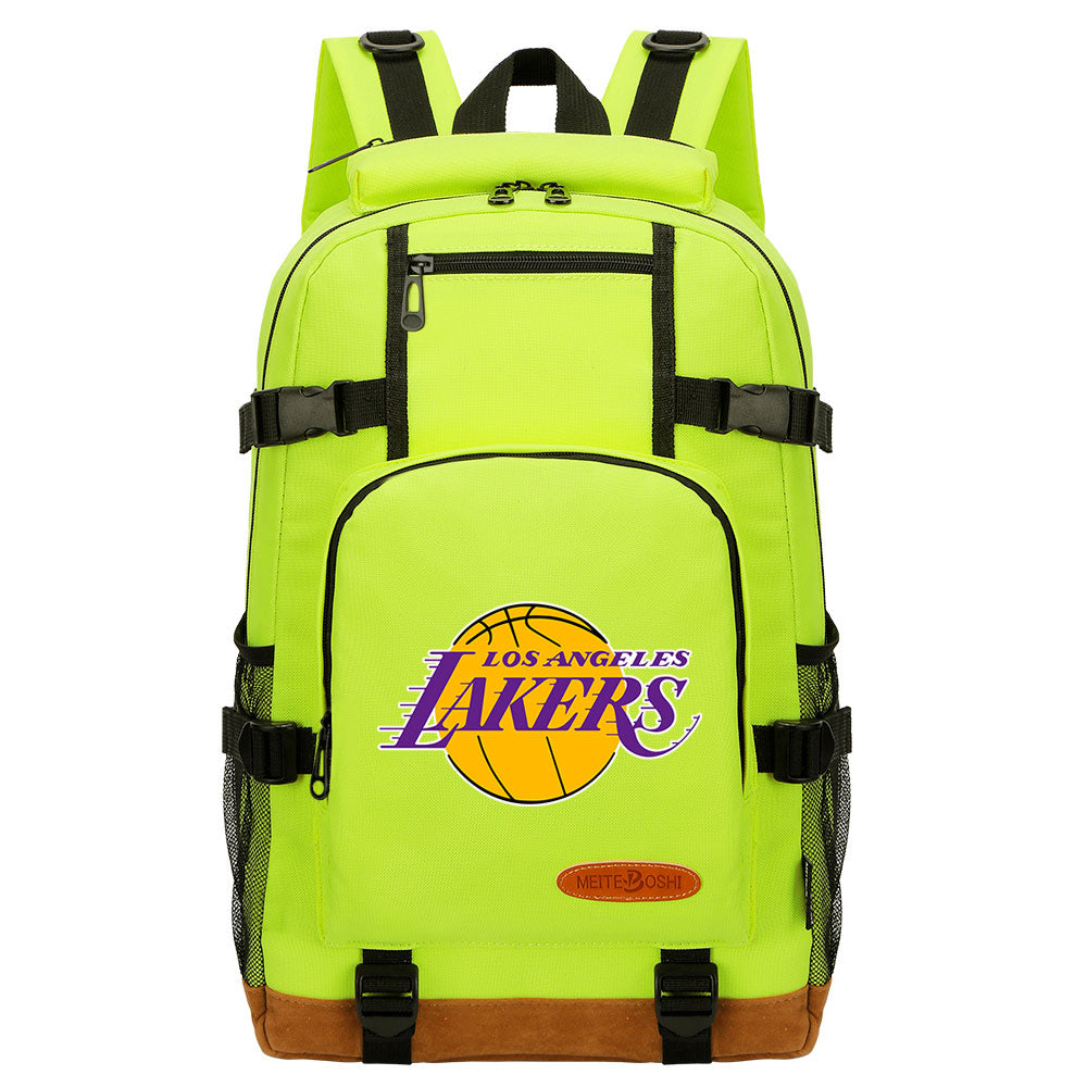 Los Angeles Lakers Waterproof Backpack School Notebook Travel Bag