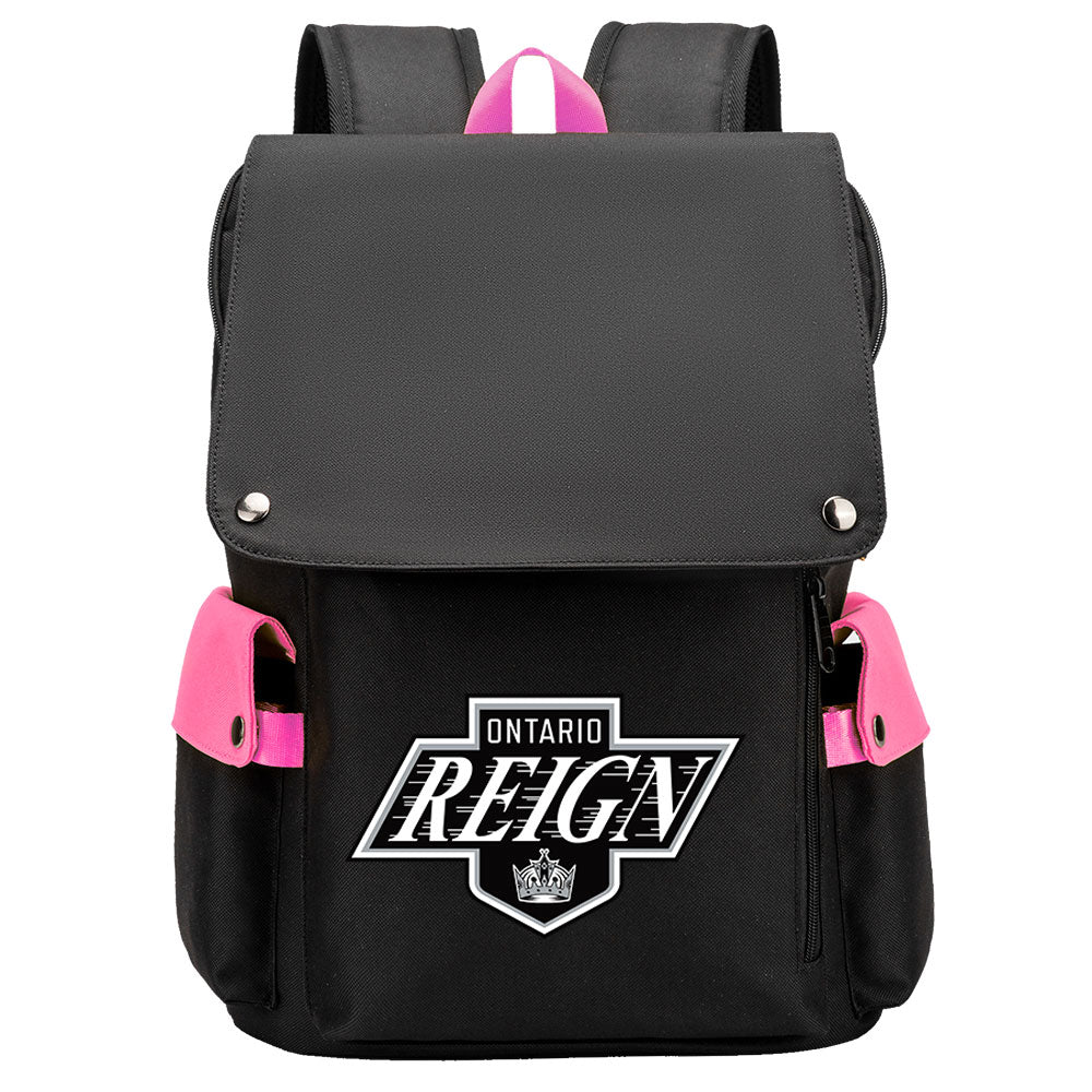Ontario Reign School Backpack Oxford Laptop Bag