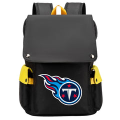 Tennessee Titans Football Team Rugby Laptop Backpack Oxford School Bag