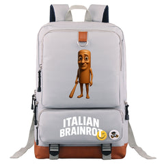 Italian Brainrot Proof Backpack NoteBook Laptop School Bag