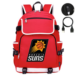 Phoenix Suns Backpack School Notebook Travel Bags