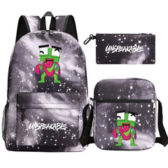 Unspeakable Game School Backpack Shoulder Bag Pencil Bags 3pcs Set