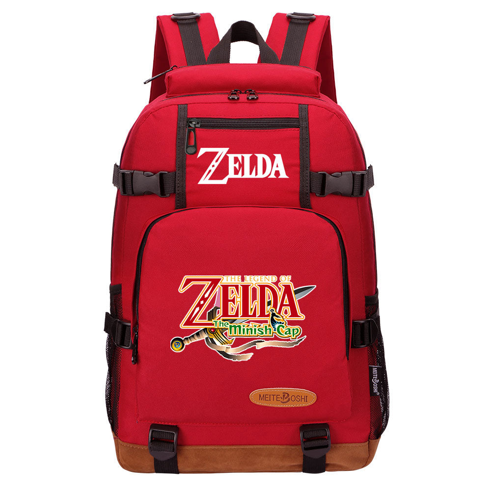 Zelda Waterproof Backpack School Notebook Travel Bag