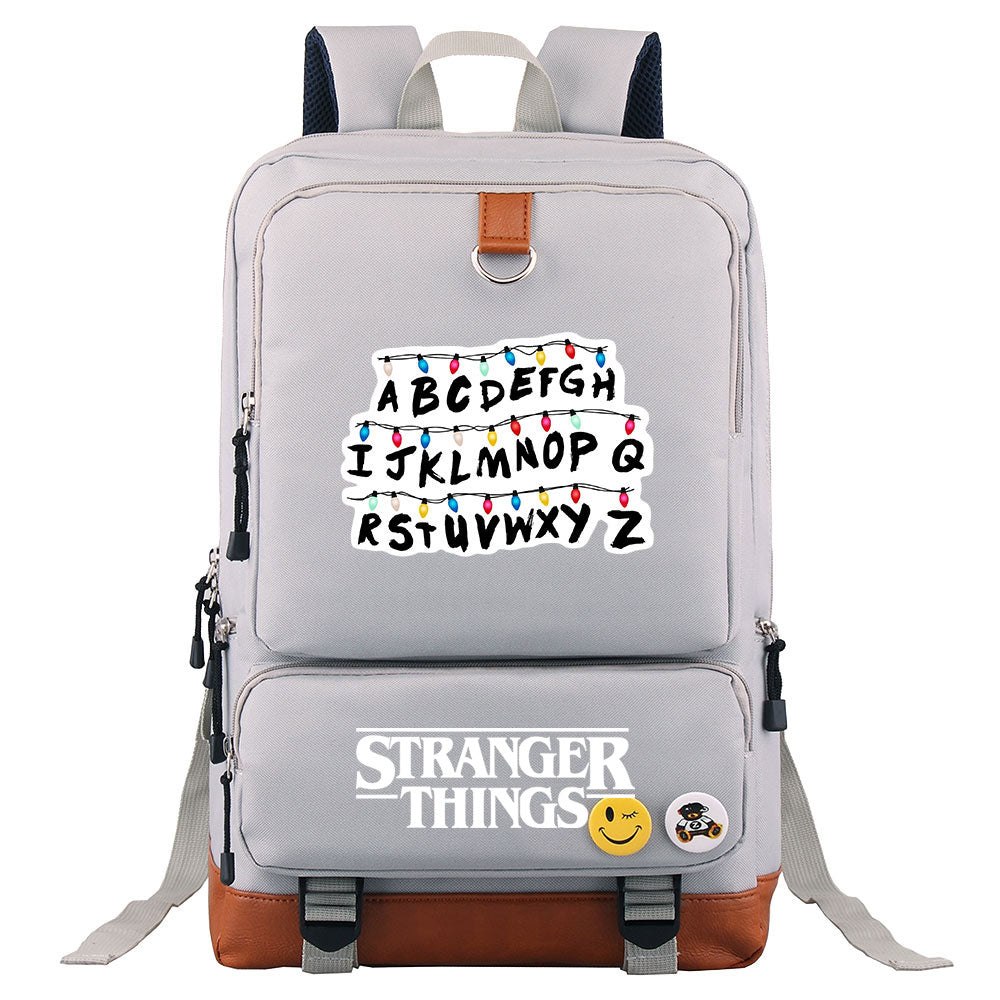 Strangers Things Proof Backpack NoteBook Laptop School Bag