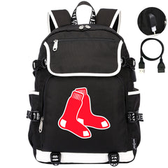 Boston Red Sox Backpack School Notebook Travel Bags