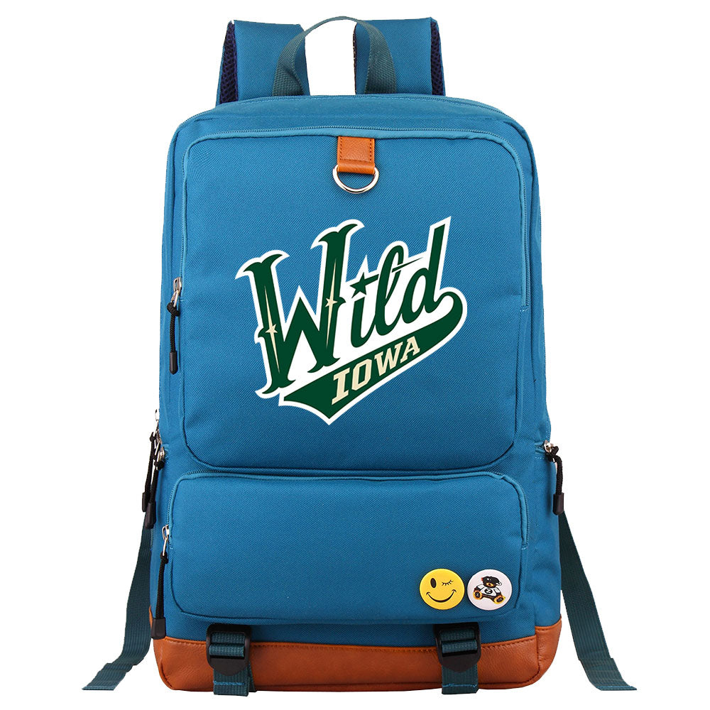 Iowa Wild Hockey Team Proof Backpack NoteBook Laptop School Bag