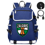 Zalgiris Backpack School Notebook Travel Bags