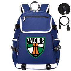 Zalgiris Backpack School Notebook Travel Bags