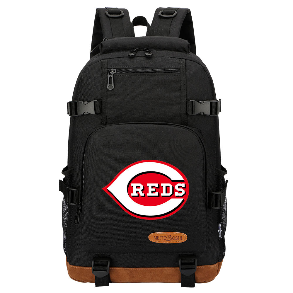 Cincinnati Reds Waterproof Backpack School Notebook Travel Bag