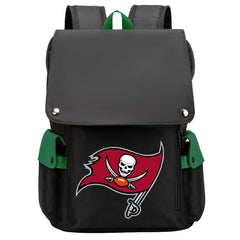 Tampa Bay Buccaneers Football Team Rugby Laptop Backpack Oxford School Bag