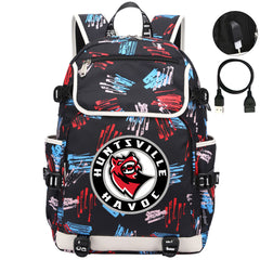 Huntsville Havoc Hockey League Backpack School Notebook Travel Bag
