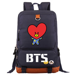 BTS TATA Proof Backpack NoteBook Laptop School Bag