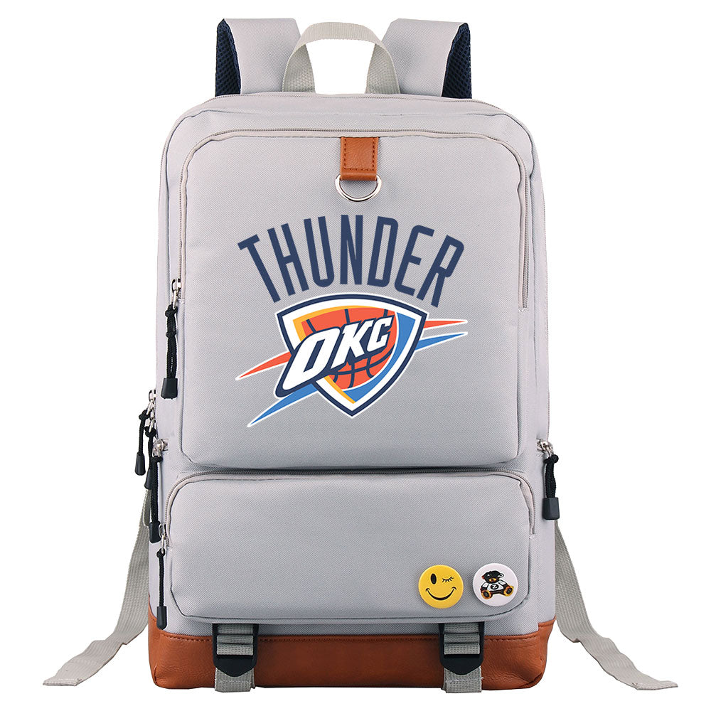 Oklahoma City Thunder Water Proof Backpack NoteBook Laptop School Bag