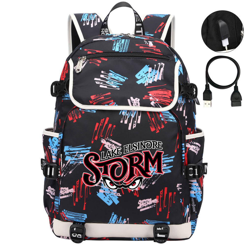 Lake Elsinore Storm Backpack School Notebook Travel Bags