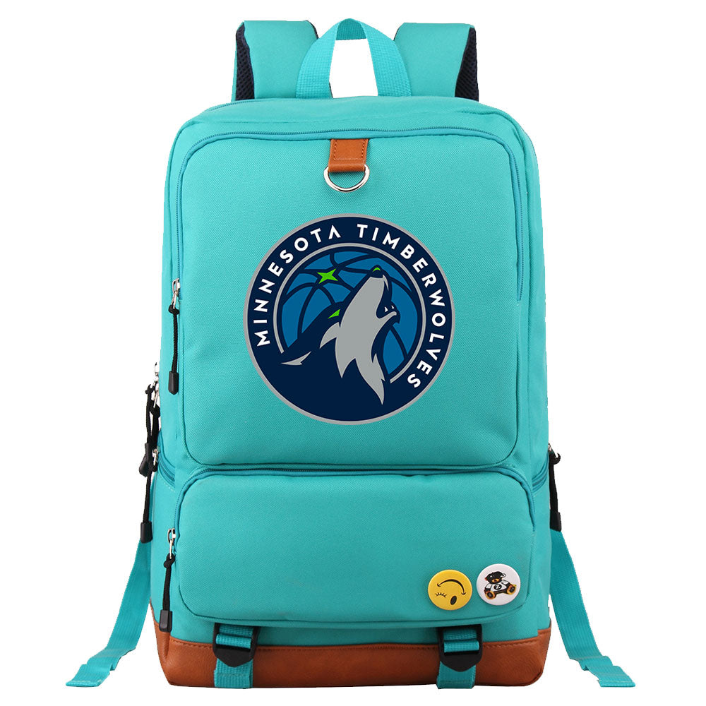 Minnesota Timberwolves Water Proof Backpack NoteBook Laptop School Bag