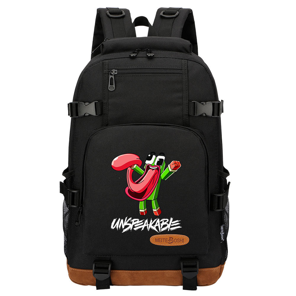 Game Unspeakable Frog Waterproof Backpack School Notebook Travel Bag