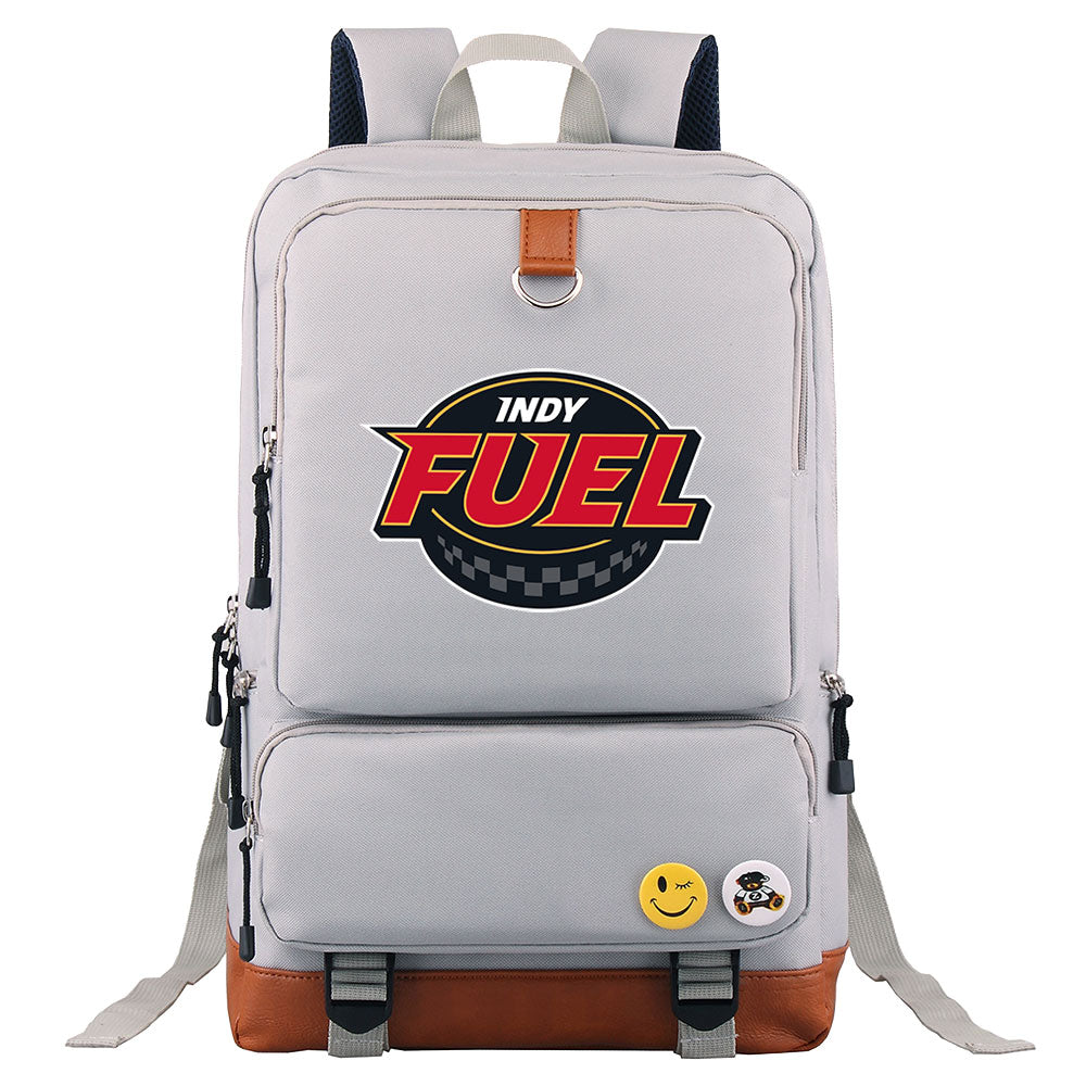 Indy Fuel Hockey Team Proof Backpack NoteBook Laptop School Bag