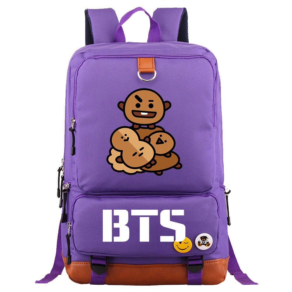 BTS Shooky Proof Backpack NoteBook Laptop School Bag