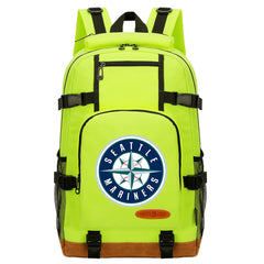 Seattle Mariners Waterproof Backpack School Notebook Travel Bag
