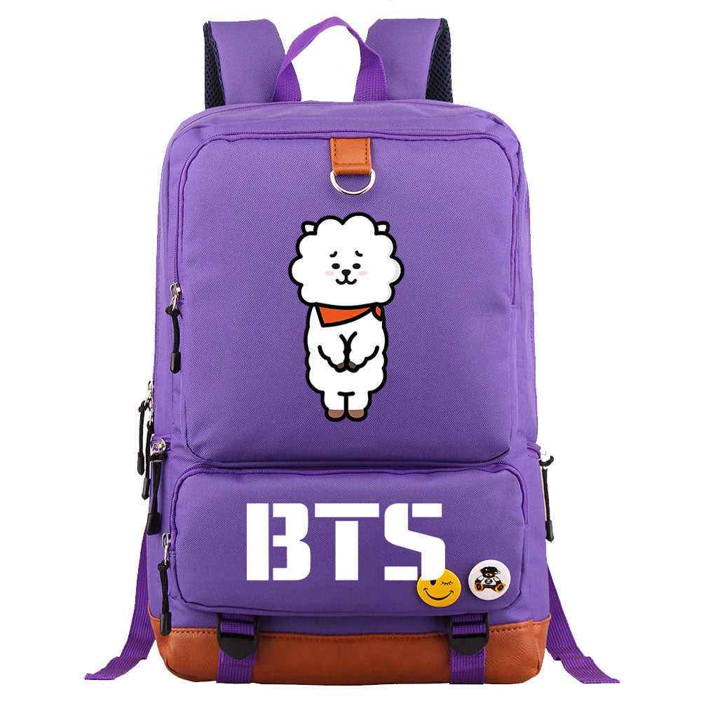 BTS RJ Proof Backpack NoteBook Laptop School Bag