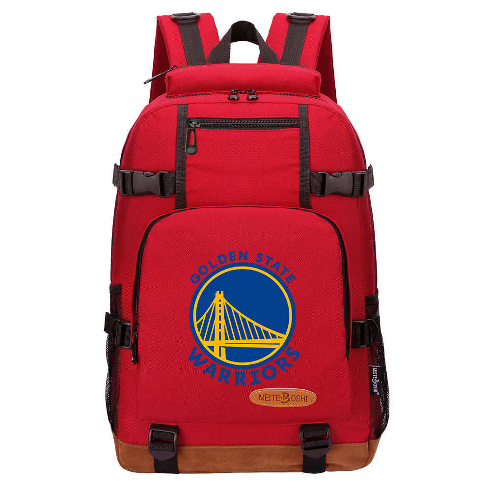 Golden State Warriors Waterproof Backpack School Notebook Travel Bag