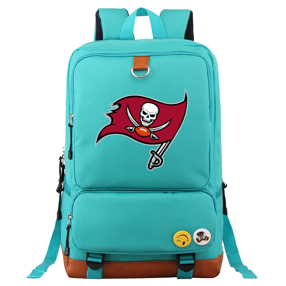 Tampa Bay Buccaneers Football Team Rugby Proof Backpack NoteBook Laptop School Bag