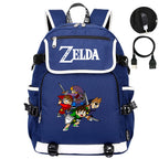 Zelda Backpack School Notebook Travel Bags