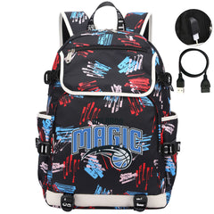 Orlando Magic Backpack School Notebook Travel Bags