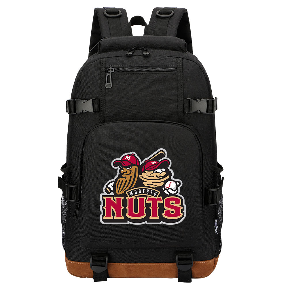 Modesto Nuts Waterproof Backpack School Notebook Travel Bag