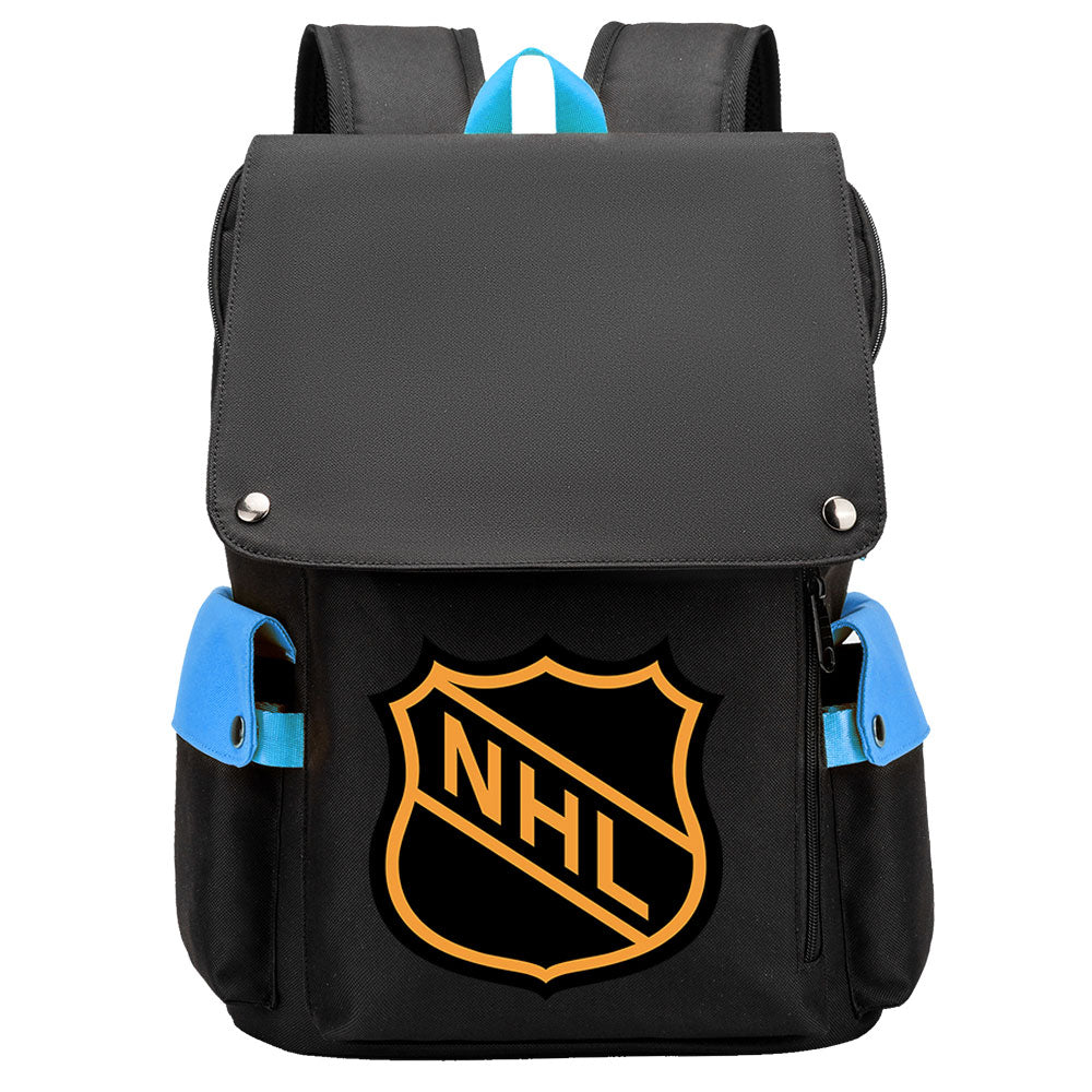 Hockey Team Laptop Backpack Oxford School Bag
