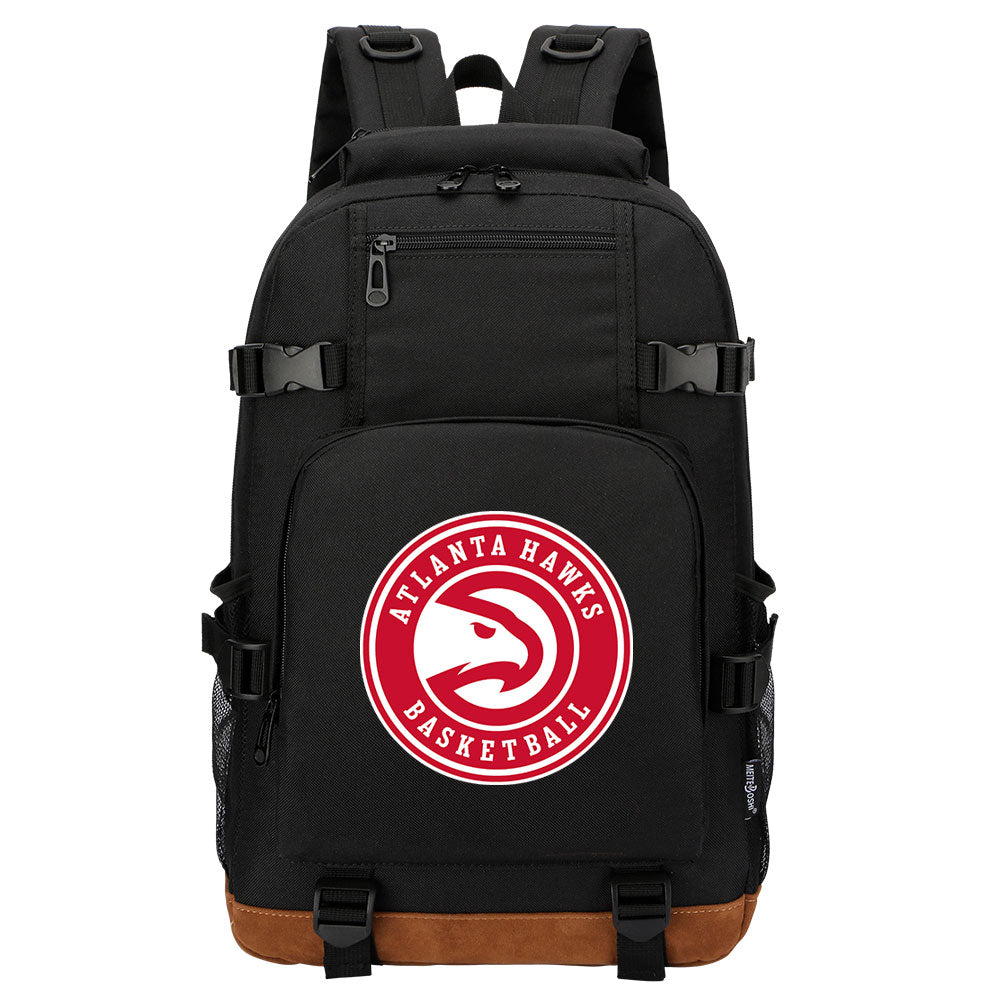 Atlanta Hawks Waterproof Backpack School Notebook Travel Bag